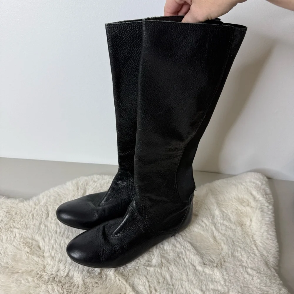 ANTONIO MELANI‎ Black Over the Knee Boots